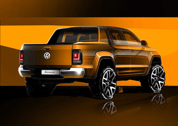 Nowy Volkswagen Amarok - teaser